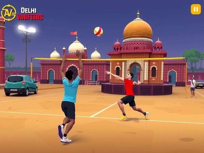 Delhi Volley Pioneers Indian festival event screenshot